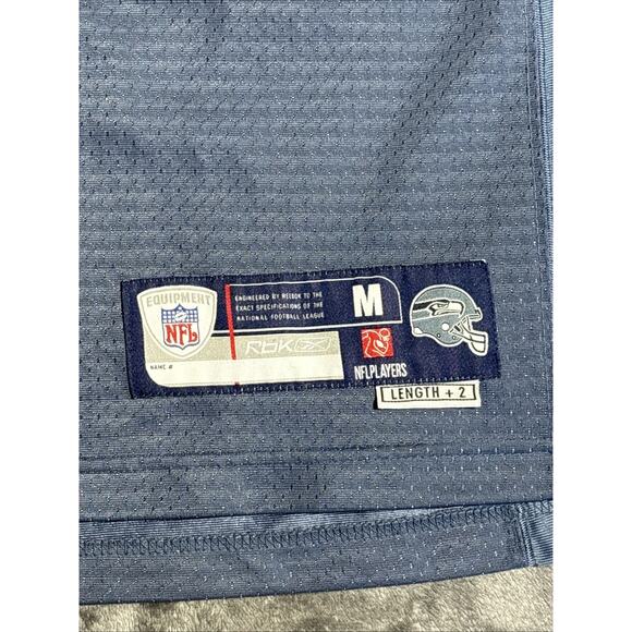 Vintage Reebok Branch Seatle Seahawks NFL Jersey Men's Size Medium - Picture 2 of 5